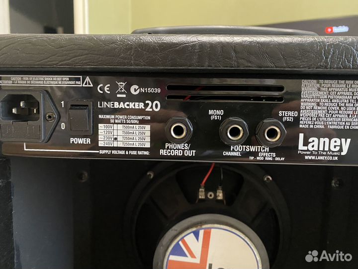 Гитарный комбоусилитель Laney lr 20