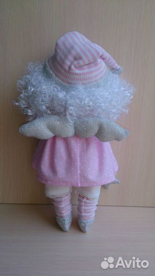 Текстильная интерьерная кукла 