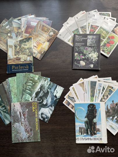 Наборы открыток СССР