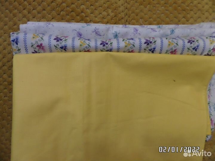 Отрезы ткани хлопок (СССР)