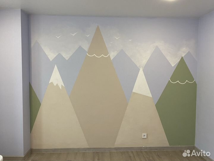 Художественная роспись и граффити стен детской