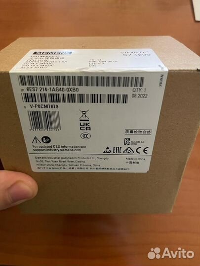 Siemens 6ES7214-1AG40-0XB0