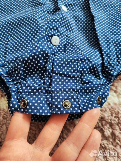 Боди рубашечка