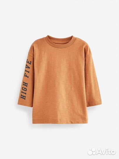 Футболки с длинным рукавом на мальчика. Next