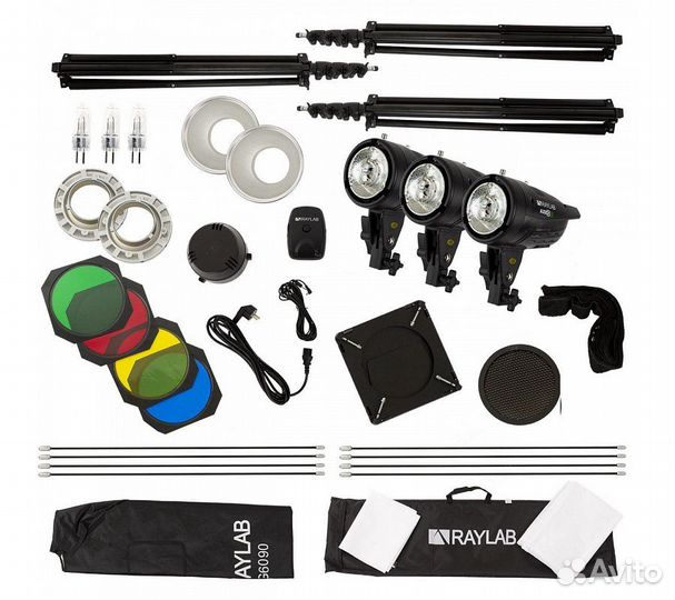 Комплект импульсного света Raylab Axio III 300 Cre