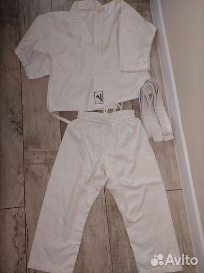 Кимоно, защита паха, голени на ребенка 5-7 лет