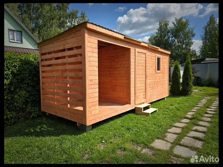 Бытовка для проживания теплая