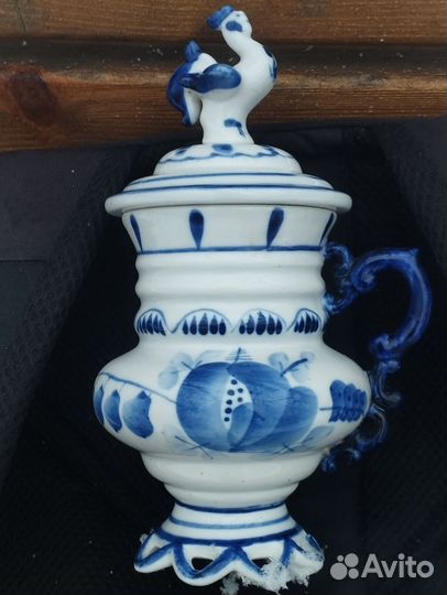 Бокал гжель фарфор