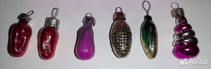 Елочные игрушки СССР