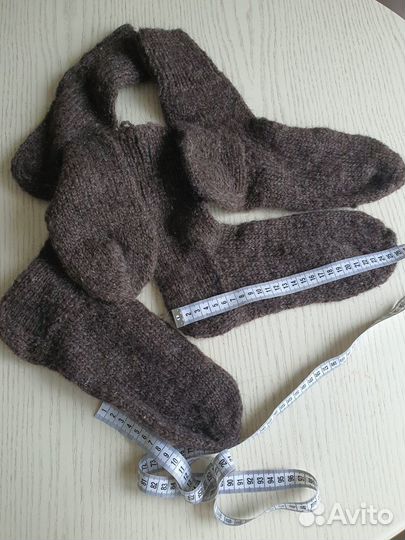 Носки из шерсти вязаные 5 пар