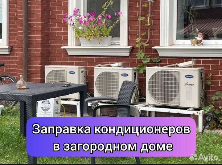 Заправка Кондиционеров Чистка Кондиционеров