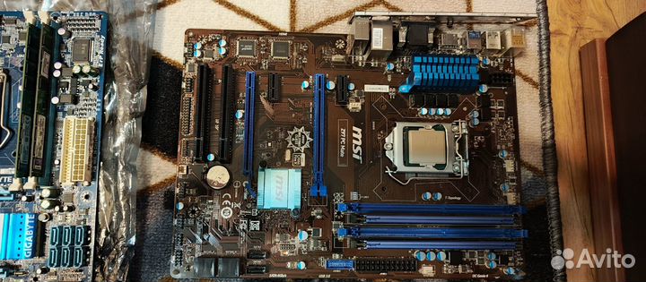 Материнская плата MSI Z97 LGA1150 + i7 4770 + 8Gb