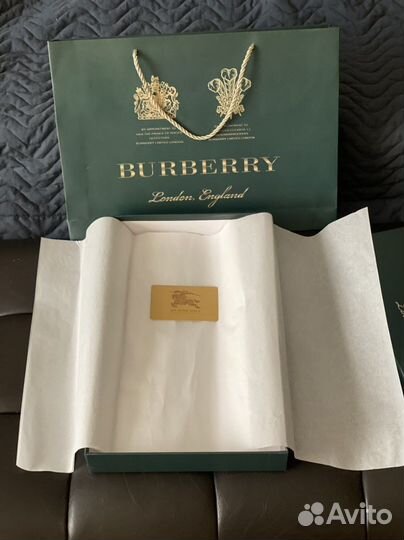 Коробка и пакет Burberry оригинал