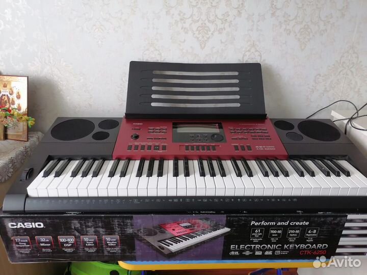 Синтезатор casio ctk 6250