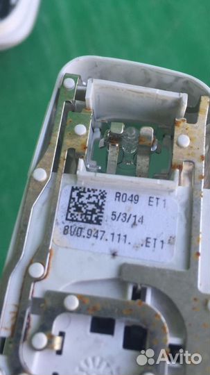 Плафон салона перед зад Audi A3V8 2012-2016