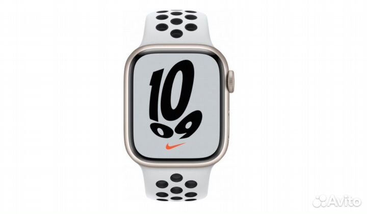 Apple Watch Series Nike+ 7 41 Starlight mkhl3