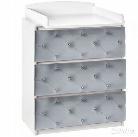 Продам кроватка и комод + матрасы круг овал