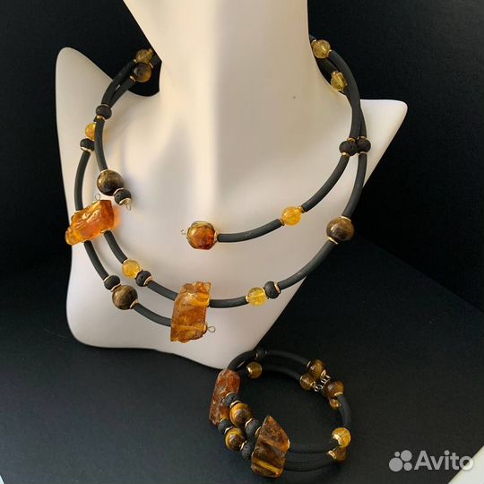 Украшения ручной работы из натуральных камней