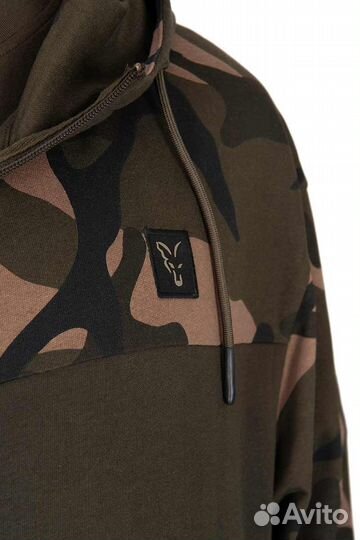 Толстовка FOX LW khaki/camo split ZIP hoody