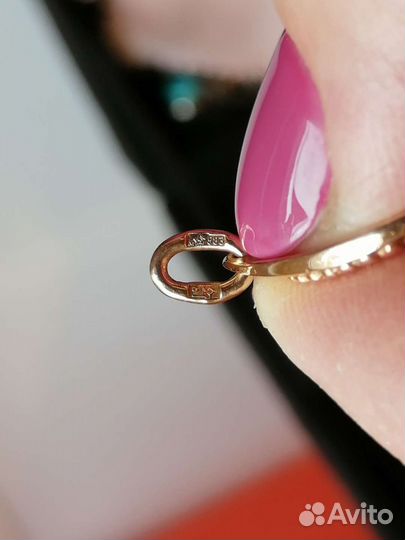 Подвеска, золото СССР, 583 проба