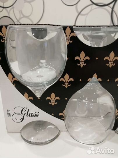 Бокалы для вина новые