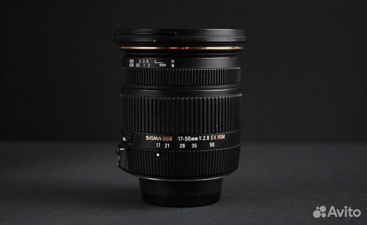 Объектив sigma 17-50 mm 2.8 EX HSM Nikon F