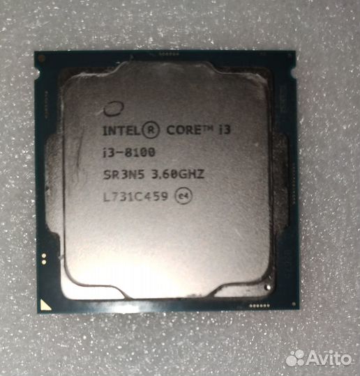 Процессор i3 8100