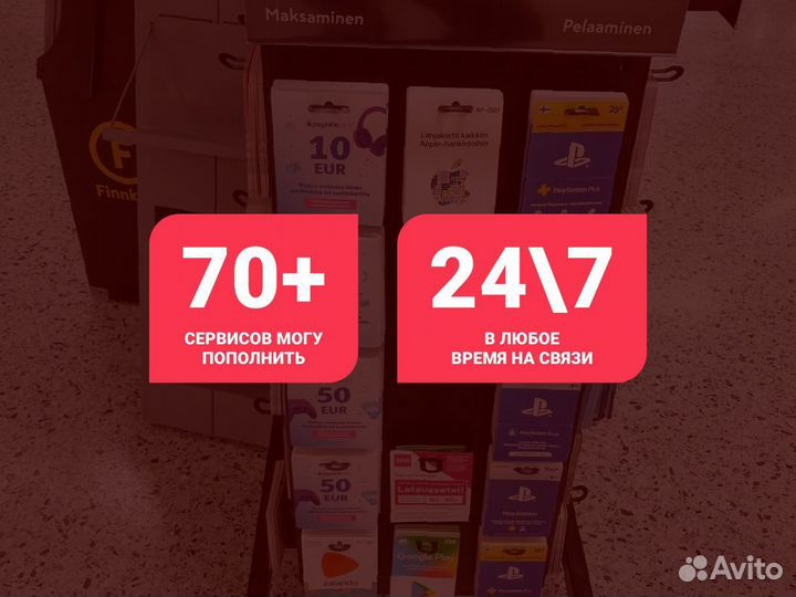 Подарочная карта AppStore Apple Music