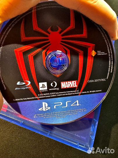 Человек Паук Майлз Моралес ps4