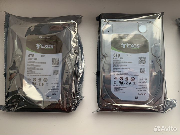Жесткий диск Seagate Exos X14: 4, 6, 8, 12, 16 тб