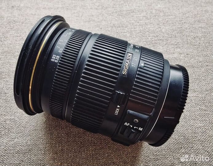 Sigma AF 17-50 mm f/2.8 EX DC HSM sony a