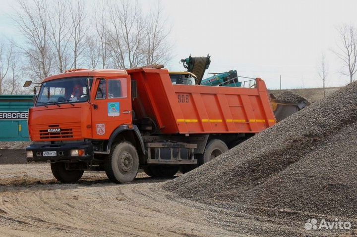 Щебень гранитный