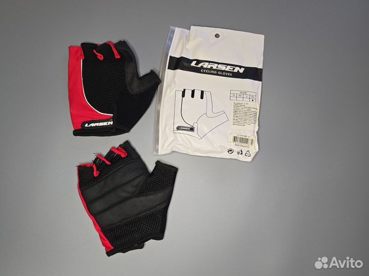 Велоперчатки larsen мужские xl