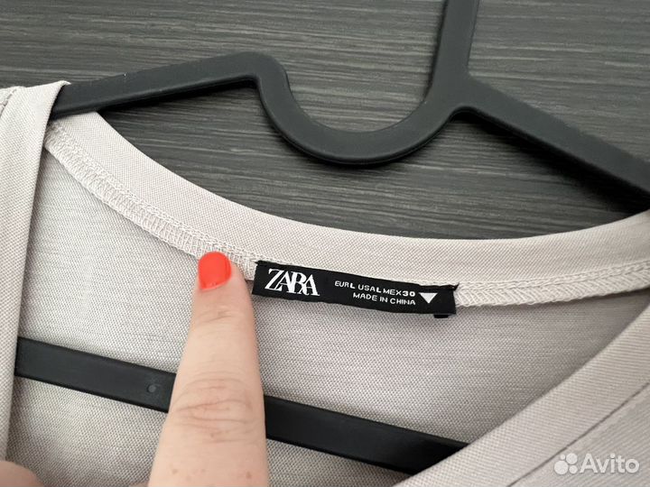 Женская футболка zara 48/50