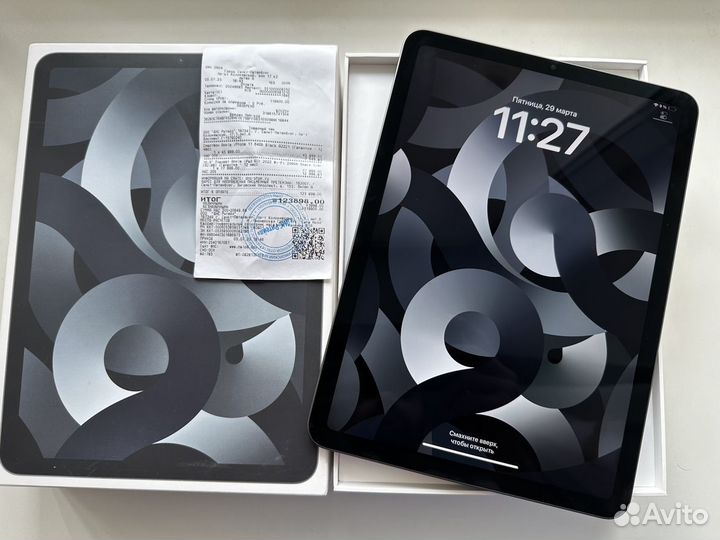 iPad Air 5 M1 256gb Wi-Fi 2022 Чек Днс Гарантия