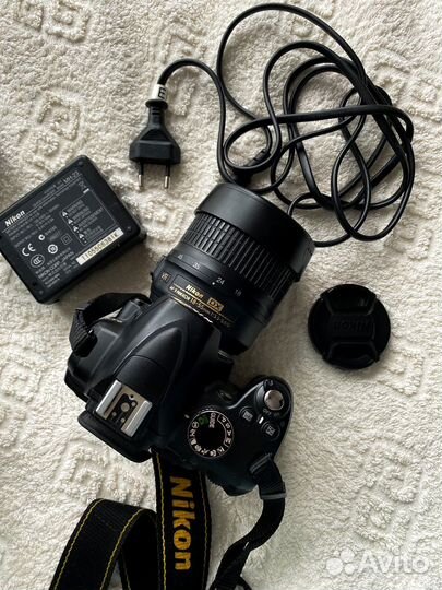 Зеркальный фотоаппарат nikon d3000