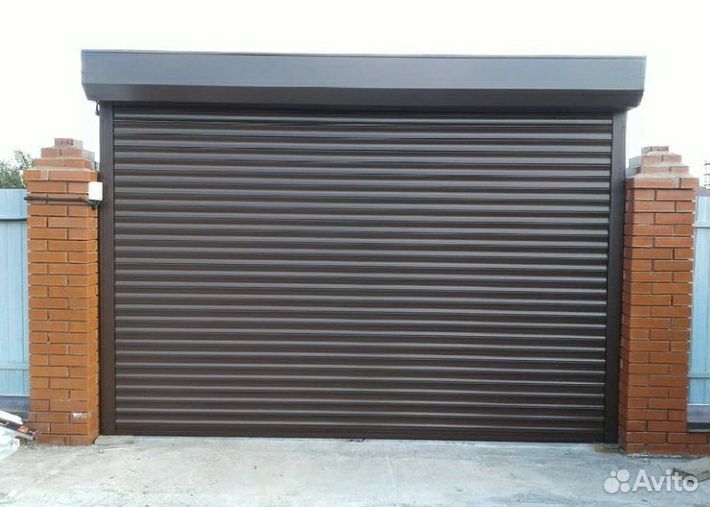 Рулонные ворота гаражные