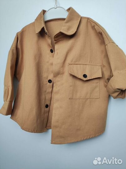 Рубашка для девочки новая 80