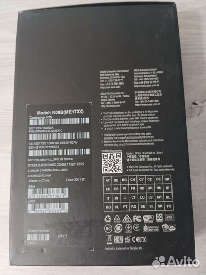 Планшет asus memo Pad HD 7 на запчасти