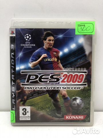 Диск PES 2009 для PS3