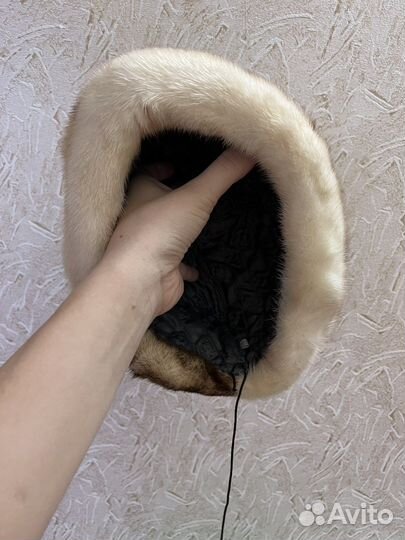 Шапка норковая женская