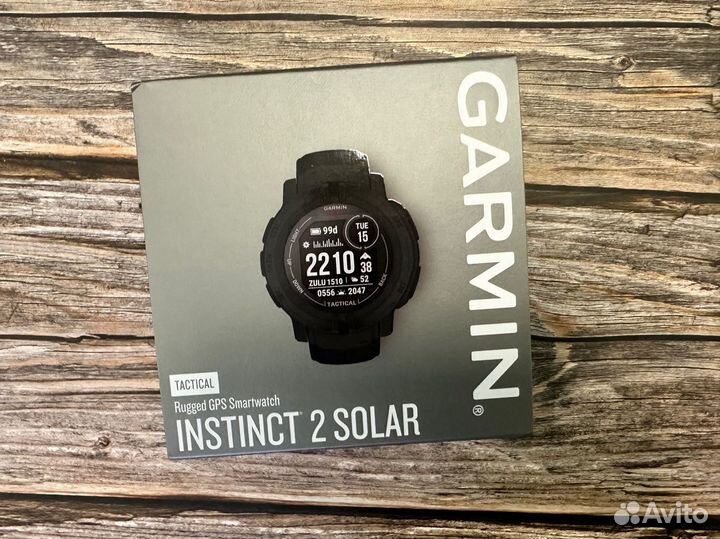 Часы наручные Garmin Instinct 2 Solar Tactical