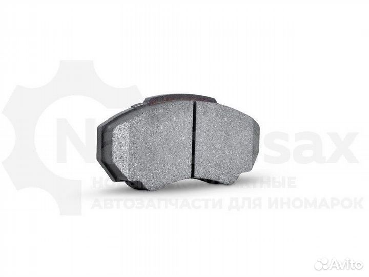 Колодки тормозные передние к-кт Metaco 3000-086