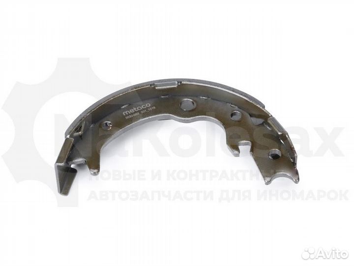 Колодки ручного тормоза к-кт Metaco 3030-058