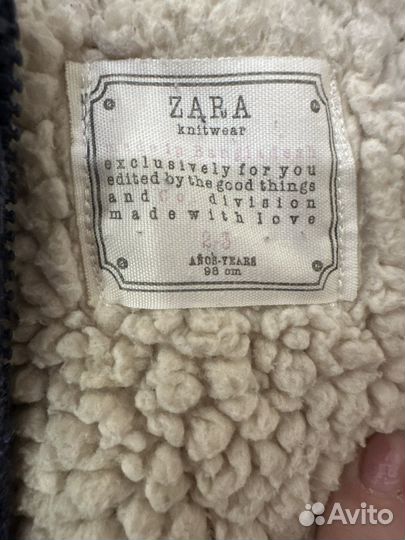 Zara кофта детская
