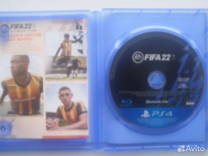 Fifa 22 ps4 диск
