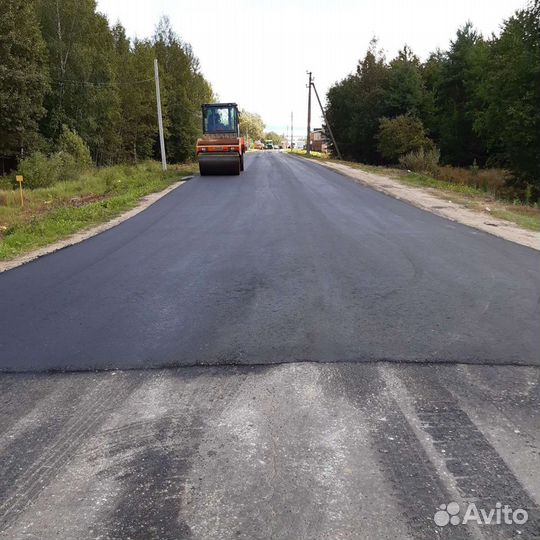Асфальтирование укладка асфальт
