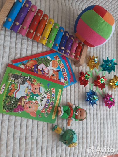 Металлофон 12 секций книжки игрушки
