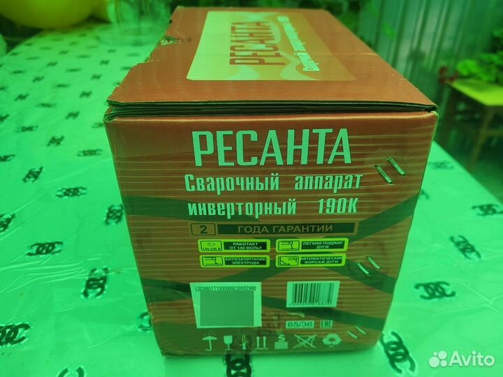 Сварочный аппарат Ресанта саи 190К