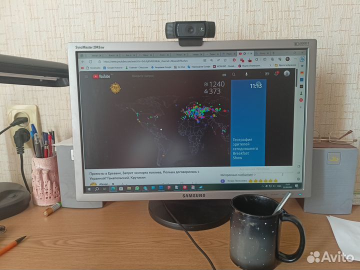 Монитор Samsung SyncMaster 2043bw